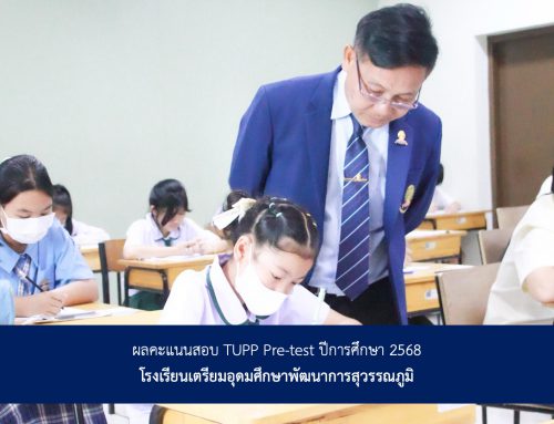 ผลคะแนนสอบ TUPP Pre-test ปีการศึกษา 2568